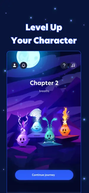Moksha: Gamified Breathwork screenshot 2