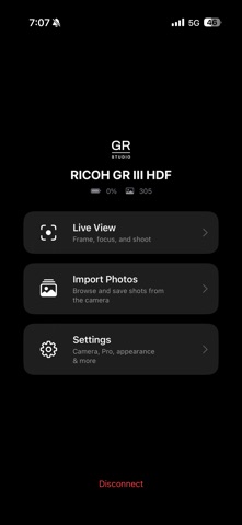 GR Studio iPhone screenshot