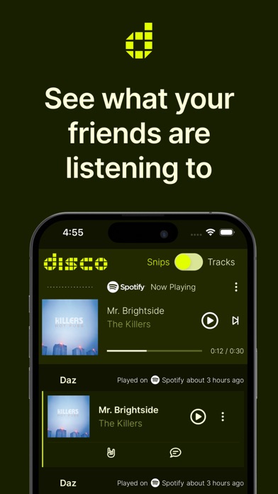 Disco - Discover new music Screenshot