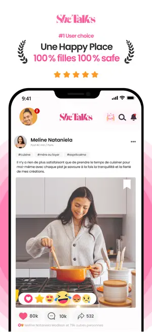 SheTalks screenshot 1