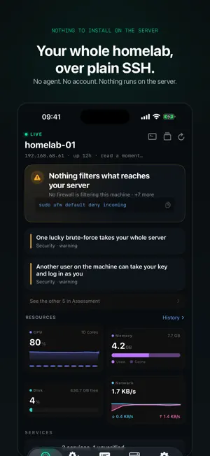 Chillbox: Proxmox SSH Monitor screenshot 1