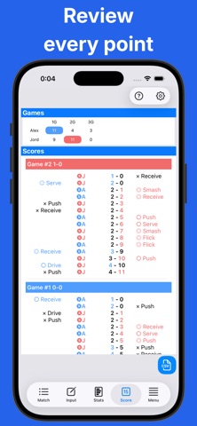 Table Tennis Score DataTT Screenshot 7 of 7
