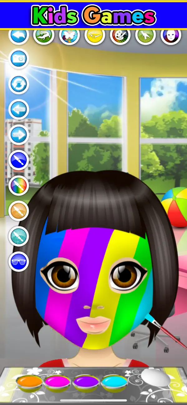 Screenshot #1 pour Peinture Visage Enfant