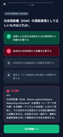 測量士対策 screenshot
