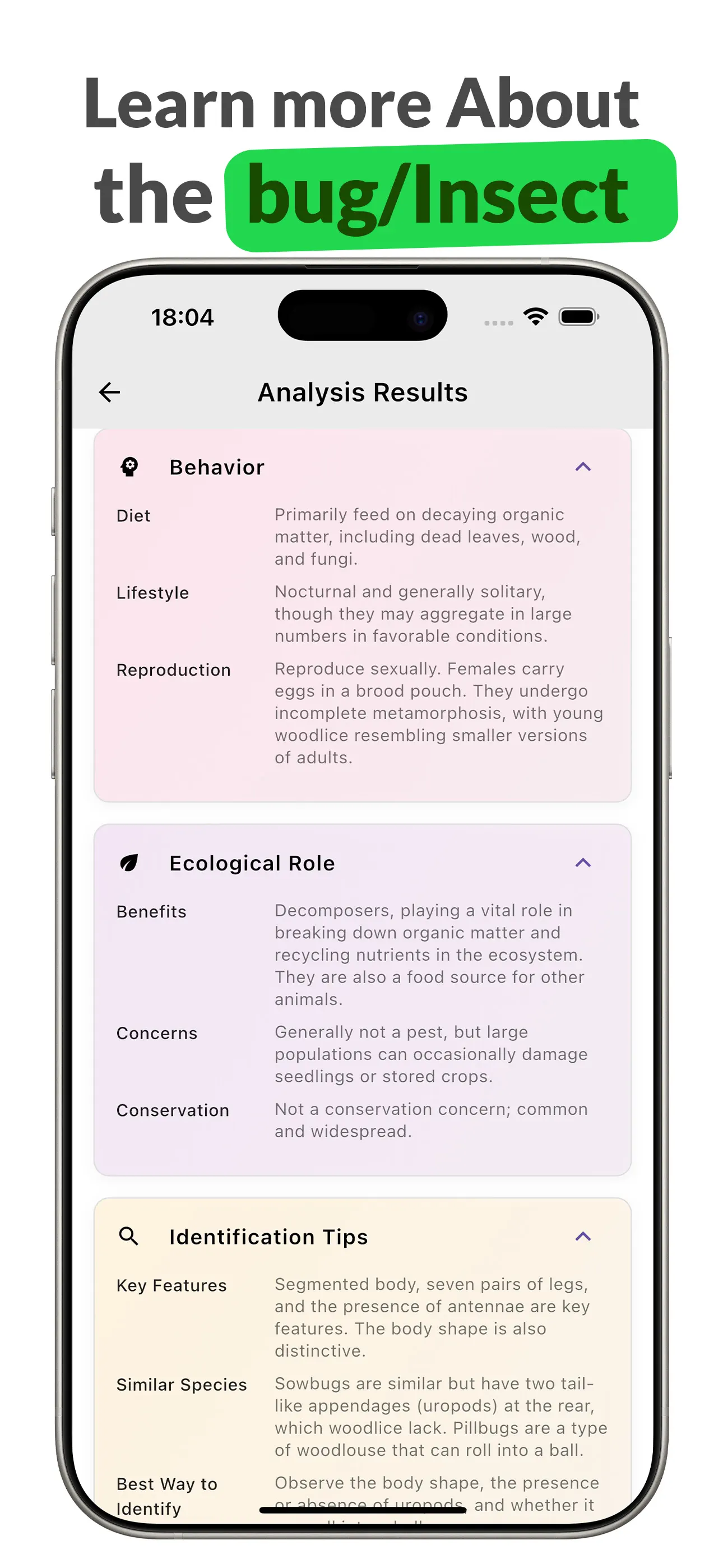 #3. Insects ID: Bug Identifier (iOS) Ved: Isuru Lakmal