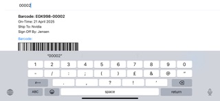 EGK Shipment Status Dash Screenshot 6 of 10