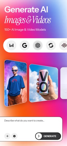 VosuAI: AI Video & Image Maker iPhone screenshot 1