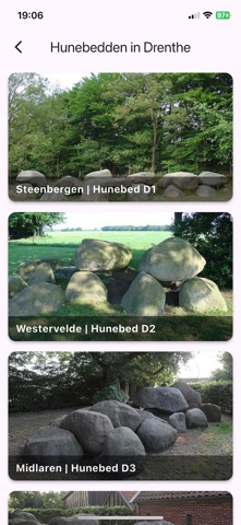 Hunebedden in Nederland screenshot