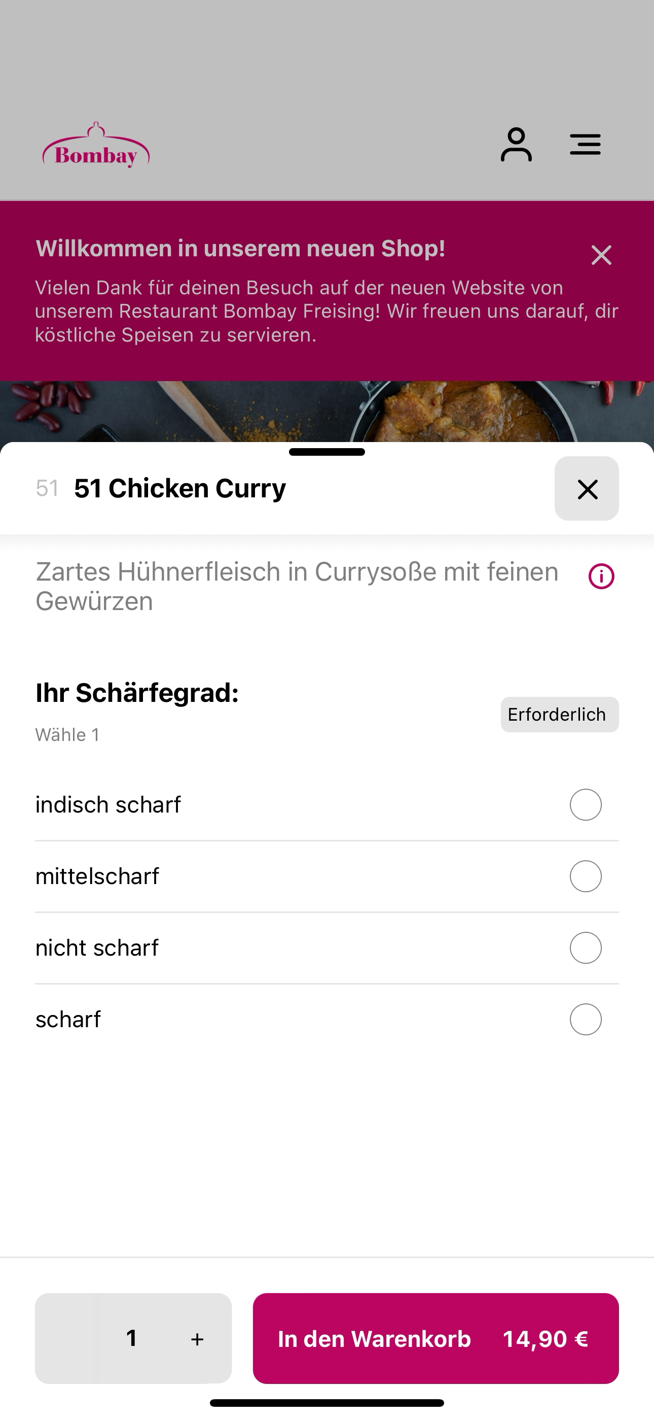 Bombay Freising screenshot 4