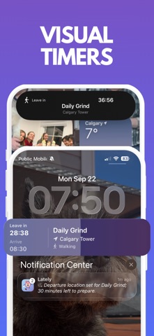 Lately: Be On Time iPhone screenshot
