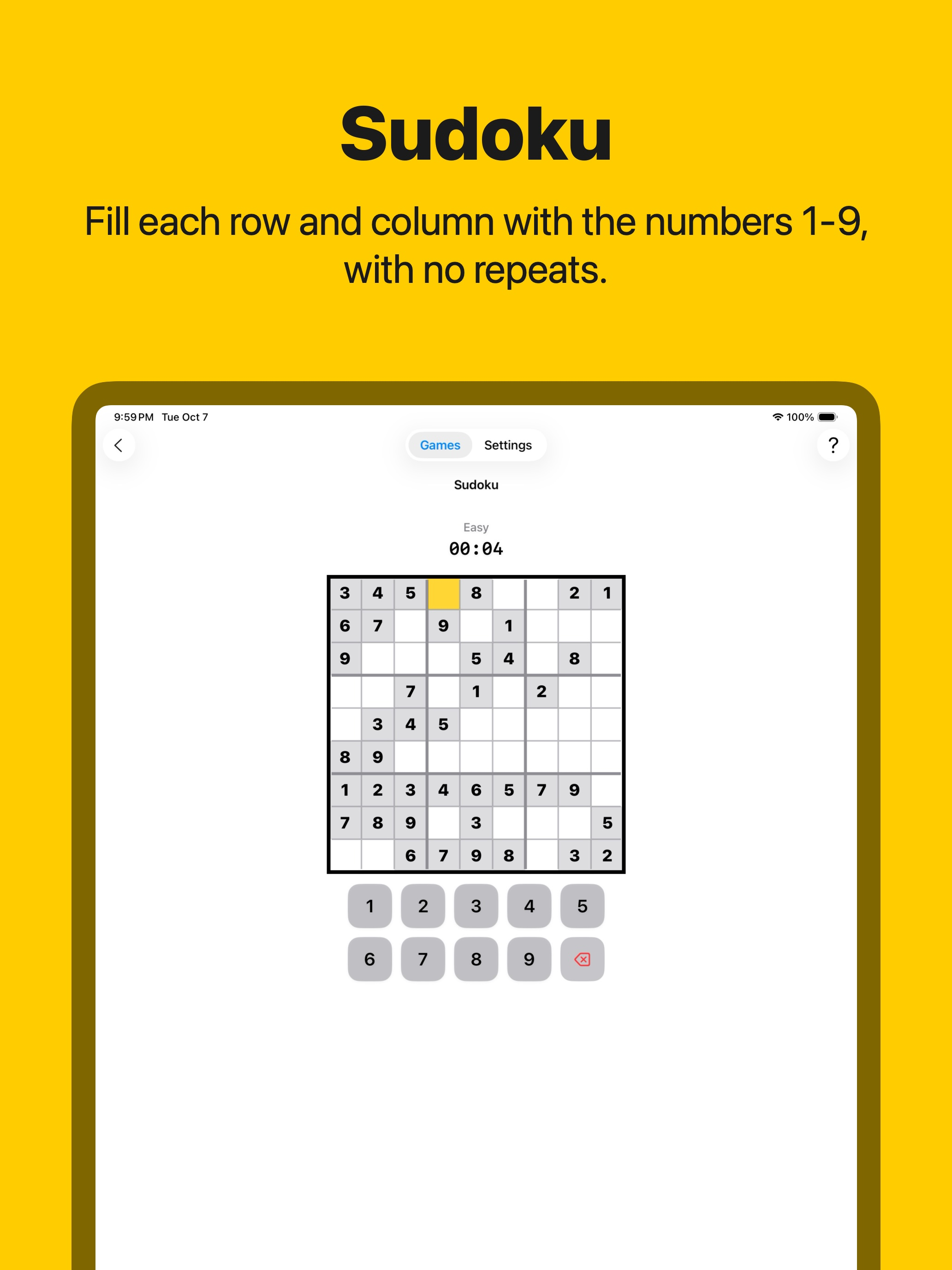 Clueo Games: Sudoku & Puzzles screenshot 7