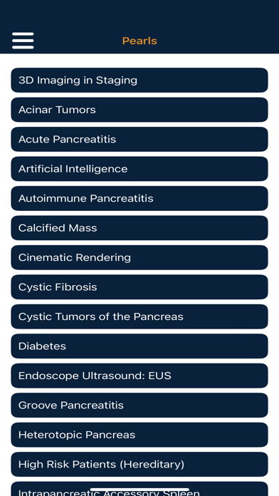 CTisus Pancreas Compendium iPhone screenshot 8 - Medical app