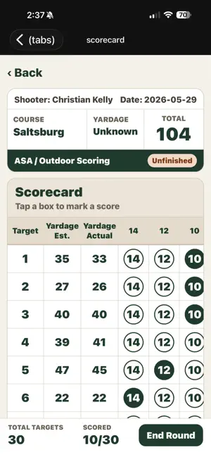 Archery & 3D Scorecard screenshot 1
