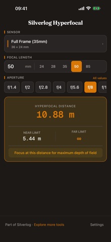 Silverlog Hyperfocal Screenshot 3 of 4