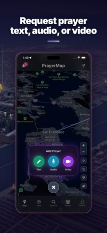 PrayerMap - Live Prayer screenshot