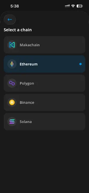 Maka Wallet screenshot 3
