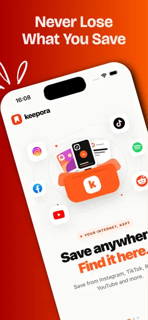 Keepora - Save & Organize screenshot 1
