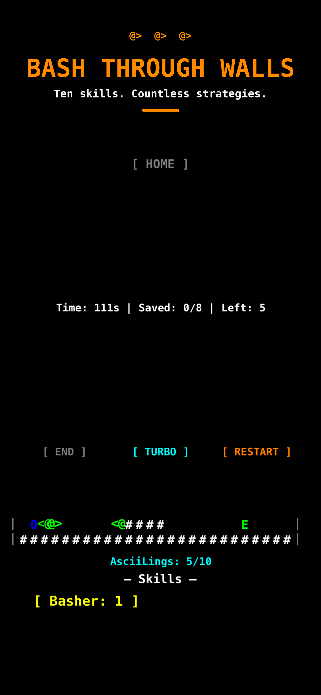 AsciiLings Retro Rescue screenshot 6