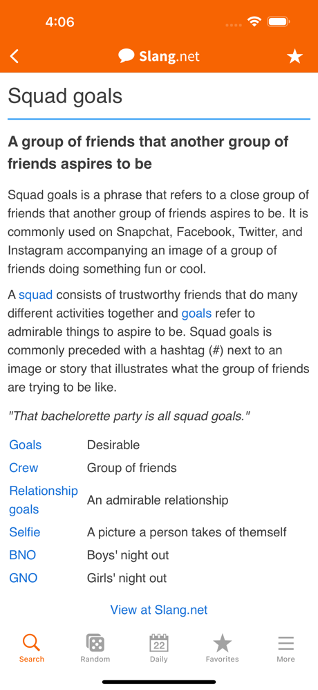 Slang Dictionary screenshot 3