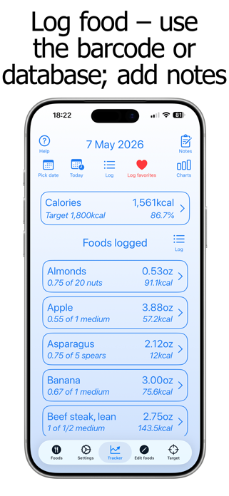 Calorie Counter and Tracker Screenshot 3 of 10
