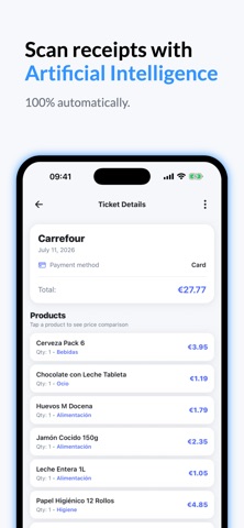 Smart Tickets: Receipt Scanner Screenshot 2 of 6