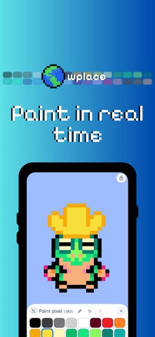 WPLACE - PAINT THE WORLD Screenshot 2 of 4