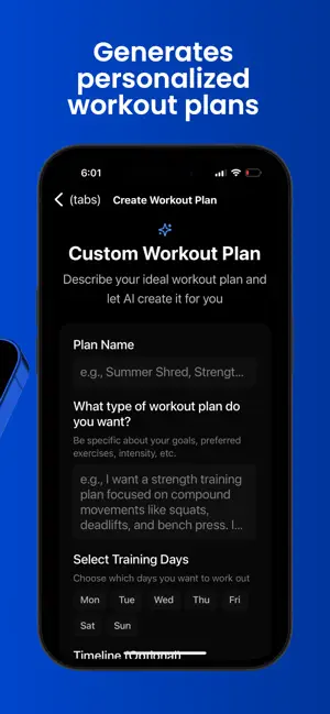 Program AI: Ai fitness coach screenshot 2