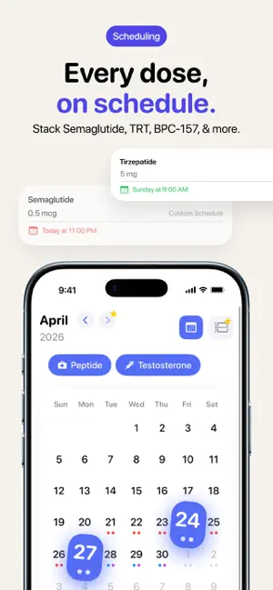 PepTracker: Dose Log screenshot 3