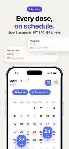 PepTracker: Dose Log screenshot