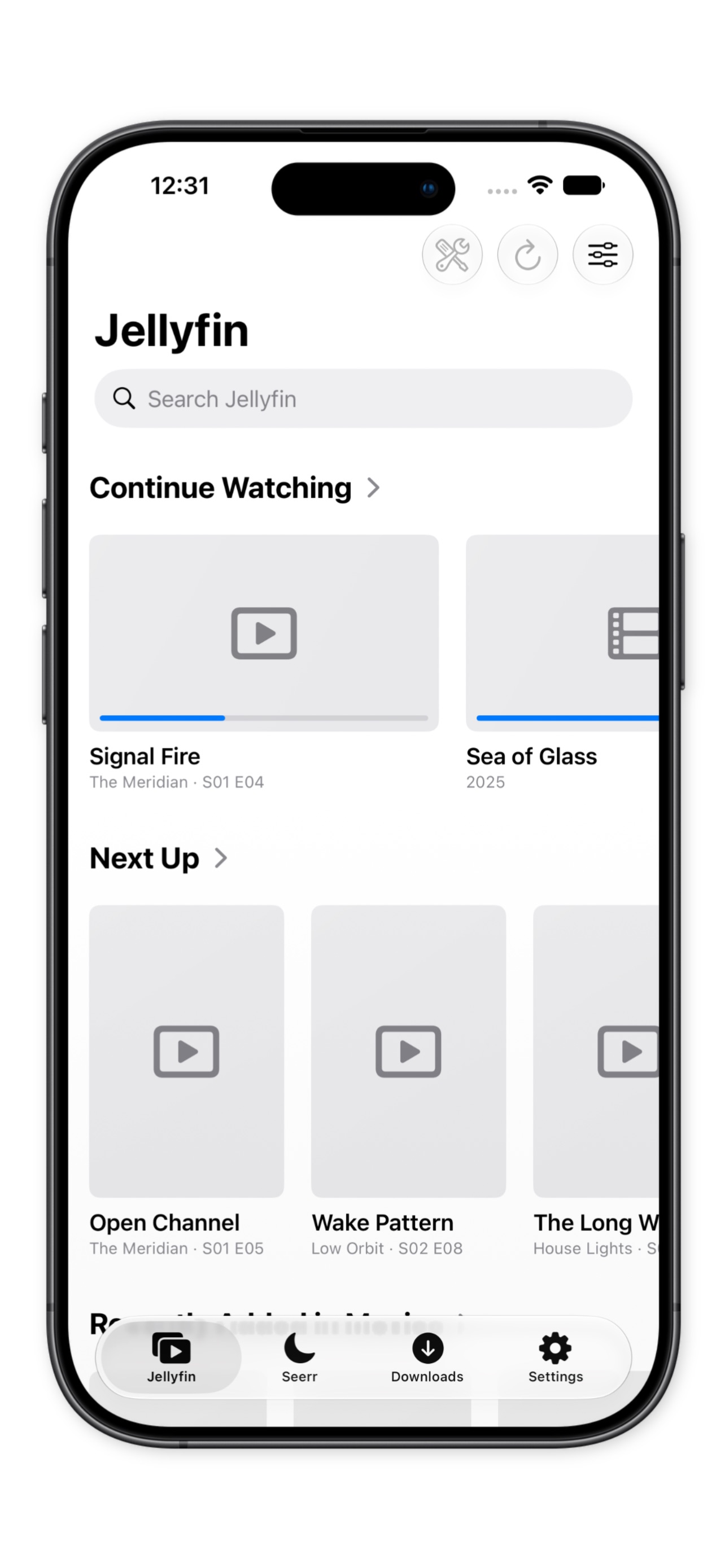 Screenshot 1 of Caviar Media Client