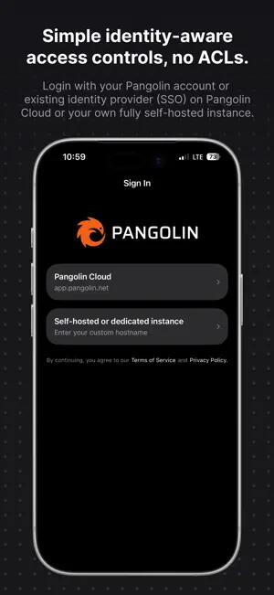 Pangolin Client screenshot 2