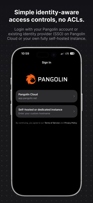 Pangolin Client Screenshot 2 of 3