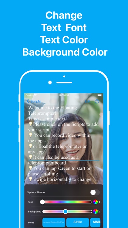 Teleprompter: Floating Notes screenshot-7