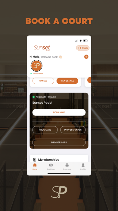 Sunset Padel Screenshot
