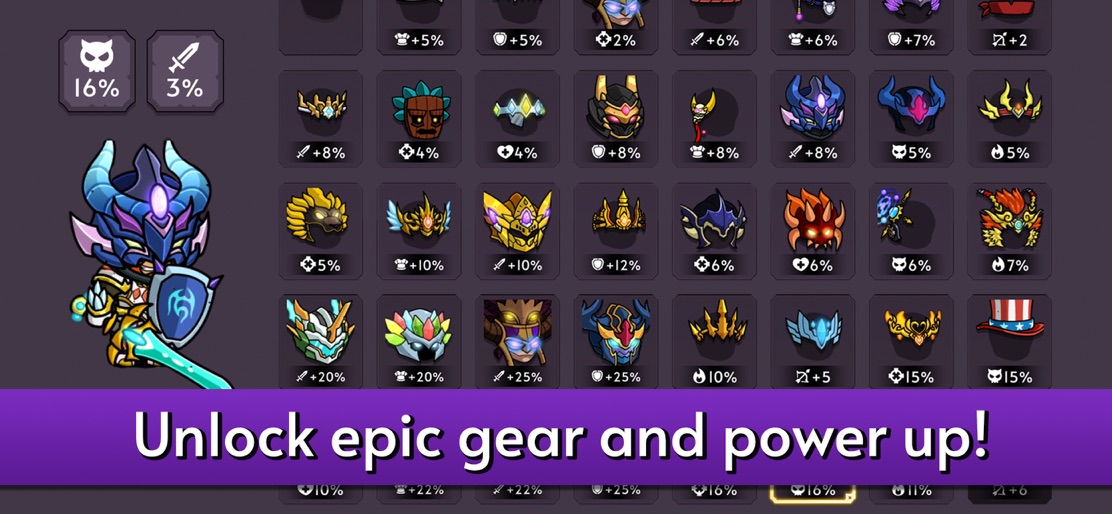 Knight Hero Adventure idle RPG screenshot 5