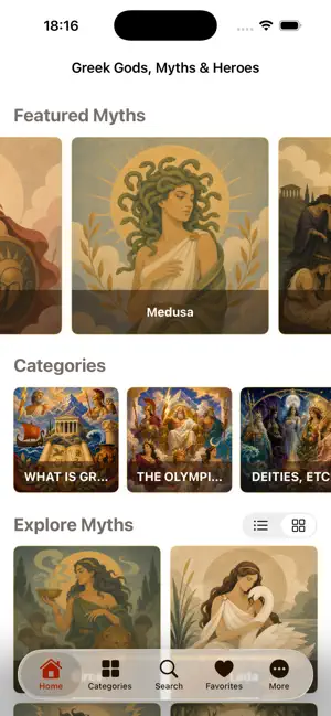 Greek Gods, Myths & Heroes screenshot 1