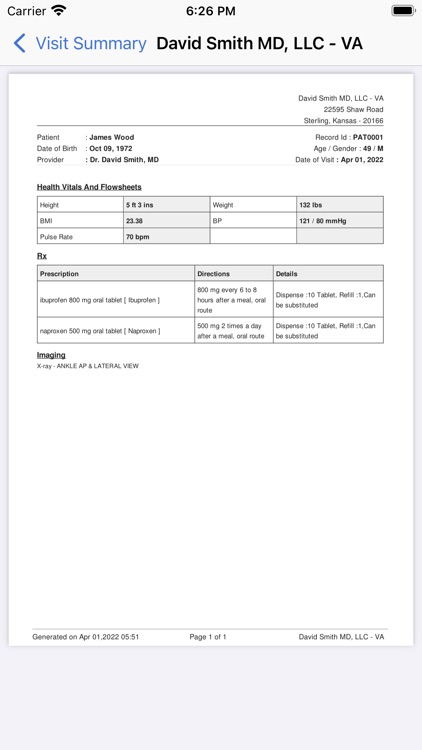 Charm mPHR screenshot-6