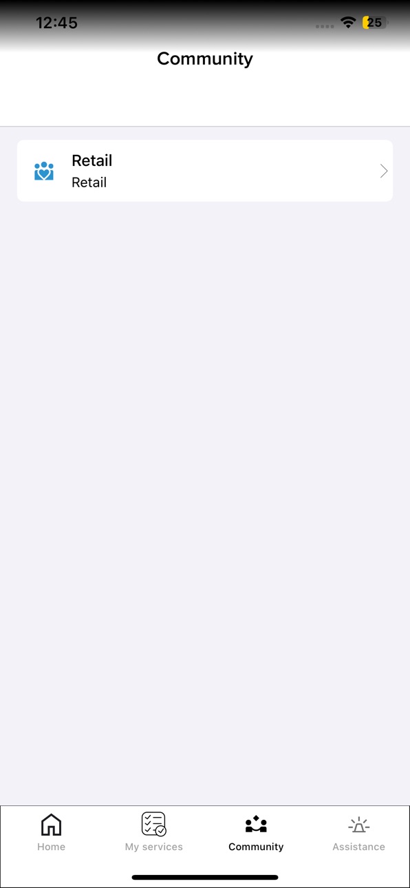 iPhone screenshot