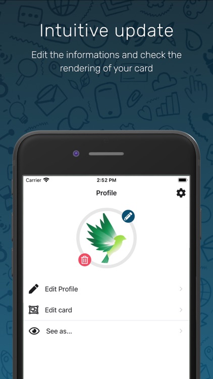 Glibl - Business card screenshot-8