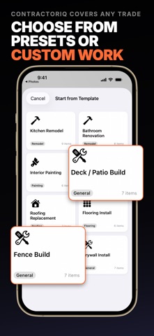 Contractor IQ: Construction AI iPhone screenshot