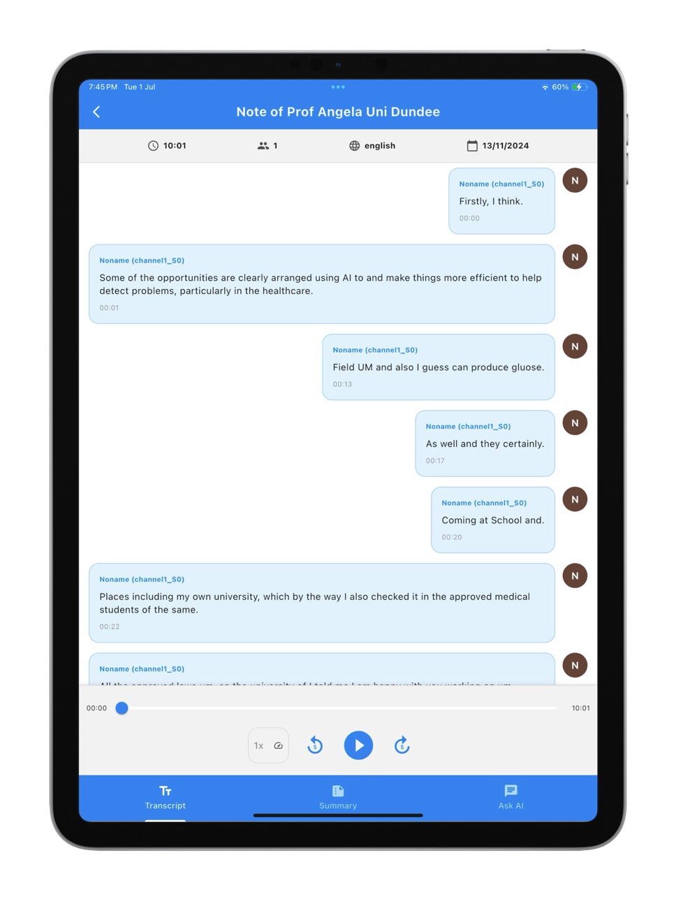 iPad screenshot