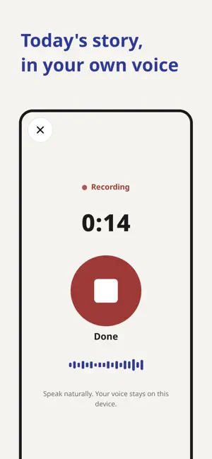 VoiceStory Diary screenshot 2