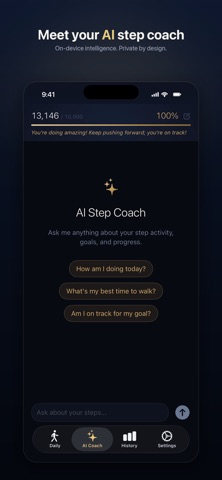 DailyStepsPro - Step Counter Screenshot 3 of 5