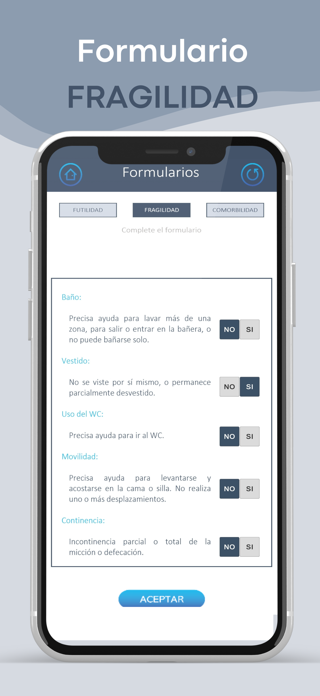 FFC-TAVI Score screenshot 3