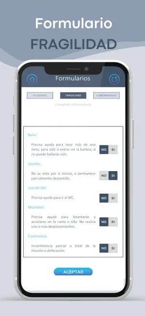 FFC-TAVI Score screenshot 3