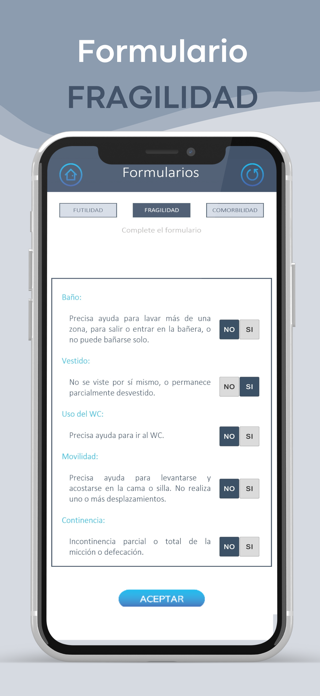 FFC-TAVI Score Screenshot 3 of 5