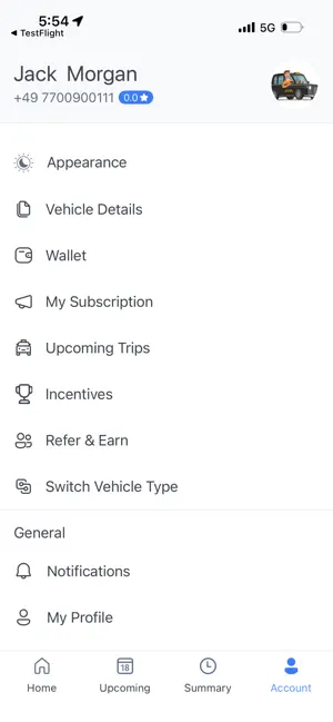 Taxi Zentrale - Fahrer screenshot 1