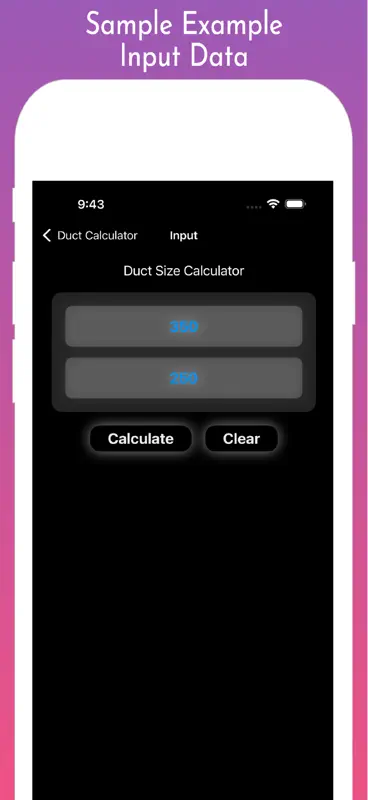 Duct Calculator Pro screenshot 6 of 7