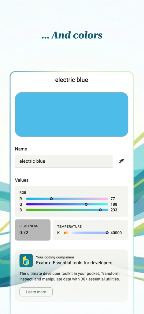 Color Palette Conversion: UPC - 그래픽 및 디자인 앱 | MWM