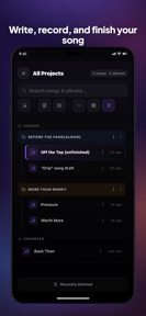 RhymeFlux: Rap Lyrics & Rhymes screenshot